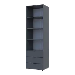Пенал для одягу Doros Гелар Графіт 3Ш 60х49.5х203.4 (41516132)