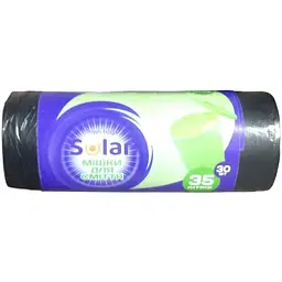 Пакети для смiття SOLAR 35л 30шт