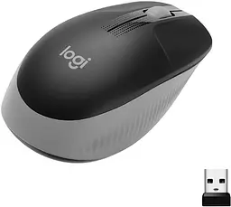 Bluetooth миша Logitech M190 mid grey (910-005906) UA - мініатюра 3