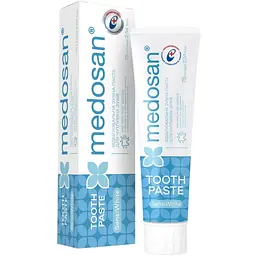 Зубна паста Medosan SensiWhite відбілювальна для чутливих зубів 75 мл