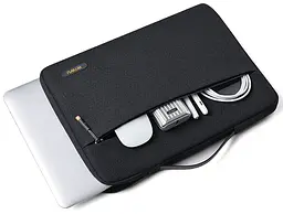 Чохол-сумка WiWU Pilot Sleeve для MacBook 15.6'' Black (6973218938707) [57184] - мініатюра 4