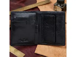 Жіноче портмоне вертикальне Nevada 3504 nero Чорне 9x10x1,5 см TONY PEROTTI acs0032543 - мініатюра 4