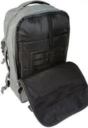 Рюкзак дорожний Live in style 40 л, 54x35x20 см, з відділенням для ноутбука, світло-сірий (4061461267032) - мініатюра 7