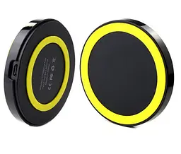 Зарядний пристрій Wireless QI 5V/1A чорний - мініатюра 6