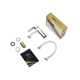 Змішувач для раковини Kroner KRM Main - C010 CV018617 Хром - мініатюра 7