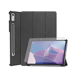 Чехол AIRON Premium для Lenovo Tab P11 Pro 2nd Gen 11.2" с защитной пленкой и салфеткой Black