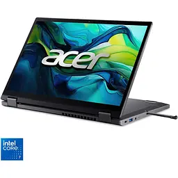 Ноутбук Acer Aspire Spin 14 ASP14-51MTN-79EQ 7 150U la 54GHz,14'',IPS сенсорний,32GB LPDDR5,1TB,Без ОС