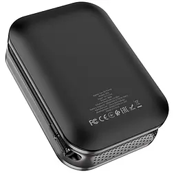 Автомобільний насос Hoco S53 Breeze portable portable smart air pump Black - мініатюра 7