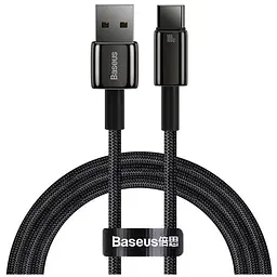 Дата кабель USB 2.0 AM to USB-C 1.0m 100W black Baseus (CAWJ000001)