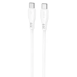 Кабель Proove Simple Silicone Type-C to Type-C 60W (1m) white
