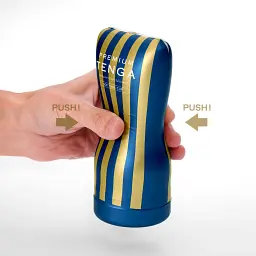 Мастурбатор Tenga Premium Air Flow Cup прозорий - мініатюра 8