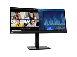 Монітор Lenovo ThinkVision P34w-20 (63F2RAT3) - мініатюра 4