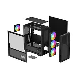Корпус Deepcool CH560 Digital Black (R-CH560-WHAPE4D-G-1) без БЖ (R-CH560-BKAPE4D-G-1) Без БП - мініатюра 13