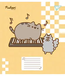 Нотний зошит Yes А5/12 Pusheen in music упаковка 25 шт. (766260) - мініатюра 2