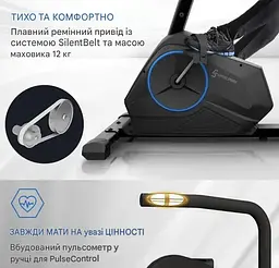 Велотренажер Capital Sports Evo Air Pro з 24 рівнями (10032726) - мініатюра 2