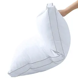 Подушка Cosas Flake антиалергенна 50x70 см білий (Pillow_50x70_Holofiber_BKGray) - мініатюра 7