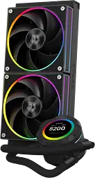 Водяное охлаждение ID-Cooling Space LCD SL240 ARGB Black