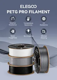 Пластик (Filament) ELEGOO PETG PRO 1кг, 1.75мм, оливково-зелений - мініатюра 2