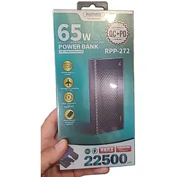 Павербанк Remax Hunyo II Series RPP-272 65 W 22500 mAh Чорний - мініатюра 6