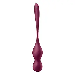 Вагінальні кульки Satisfyer Love Birds Vary, 22.2 бордовий - мініатюра 6