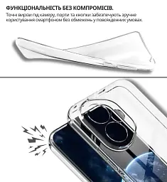 Чохол до мобільного телефона BeCover silicone Honor 400 Transparent (714945) - мініатюра 3