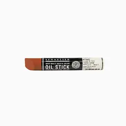 Фарба олійна у формі пастелі Sennelier Oil Stick, 38 мл, S3, Китайський помаранчевий (Chinese Orange)