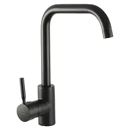 Змішувач для кухні Haiba Hans 011 black HB0809 Чорний матовий