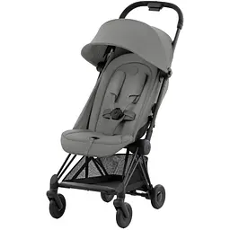 Прогулянковий візочок Cybex Coya Matt Black Mirage Grey, сірий (522004325)