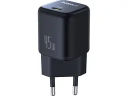 Мережевий зарядний пристрій BASEUS PicoGo GaN Fast Charger 45 W Cosmic Black (P10176800123-00) - мініатюра 3