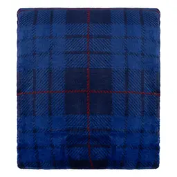 Плед Ardesto Flannel 160х200 см 100% поліестер клітинка синій pbe0050494 - мініатюра 3