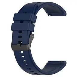 Ремінець для Samsung Galaxy Watch 5 40mm - синій ширина кріплення 20мм силікон Watchbands GT (W45-6WB64448861) - мініатюра 4