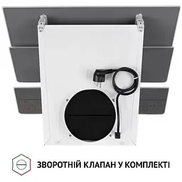 Витяжка Perfelli DNS 6482 D 850 WH LED - мініатюра 7