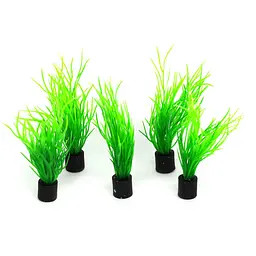 Штучна рослина, набір Hobby Lilaeopsis mini 1,5x1,5x7см 5 шт. (51546) - мініатюра 1