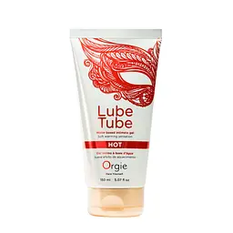 Лубрикант на водній основі Orgie Lube Tube Hot з розігрівальним ефектом, 150 мл - мініатюра 1