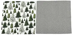 Набір рушників Soho 40x40см Christmas trees 4 шт pbe0050681 - мініатюра 5