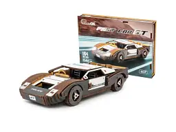 Дерев’яний 3D конструктор Fast car Gt, Puzzleоk (Puz-26916), 164 дет. (білий)
