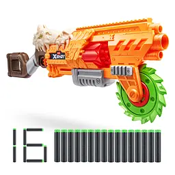 Швидкострільний бластер Zuru X-Shot Insanity Horrorfire Doomsday 16 патронів (36732) - мініатюра 6
