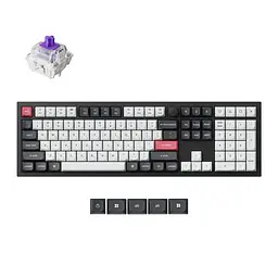 Клавіатура бездротова Keychron Q6 HE Magnetic Switch Black RGB (Q6H-M1-UA) - мініатюра 7