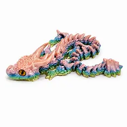 Дитяча іграшка антистрес 3D Дракон 122679-13 довжина 32 см