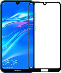Захисне скло Tempered Glass 3D Full Glue Huawei Y7 2019 / Y7 Prime 2019 black
