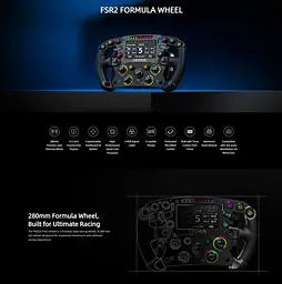 Руль MOZA Racing FSR V2 Formula for PC Экран 4.3" RGB - миниатюра 10