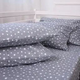 Підковдра MirSon Фланель 012 Grey Stars 110х140 см (2200009653230) - мініатюра 11