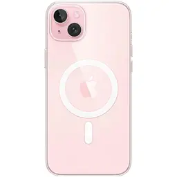 Оригінальний протиударний чохол Apple Clear Case MagSafe для iPhone 15 Plus (6.7") Прозорий (MT213ZM/A) - мініатюра 2
