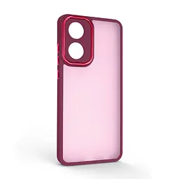 Защитный чехол для OPPO A78 4G, Shade, бордовый, TPU+PC, матовый, защита всего корпуса, панель-накладка, противоударный, с высокими бортами, амортизирует удары при падениях, ArmorStandart (ARM73448)