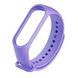 Ремінець Silicone Mi Band 5/6 Lilac Purple ( 18 )
