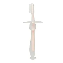 Силіконова зубна щітка Mumlove MGZ-0707(Pink) з обмежувачем - мініатюра 2