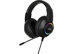 Навушники з мікрофоном AOC ACG2510BK RGB Black