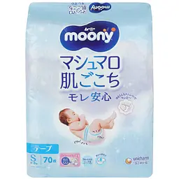 Підгузки Moony S (4-8) кг 70 шт.