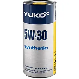 Моторна олива Yuko SYNTHETIC 5W-30 1л (4820070242027)