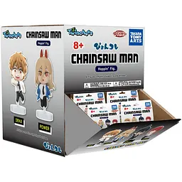 Колекційна стрибаюча фігурка-сюрприз Tomy Chainsaw Man Twinchees (124649) - мініатюра 3